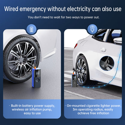 Wireless Car Digital Display Tire Air Pump